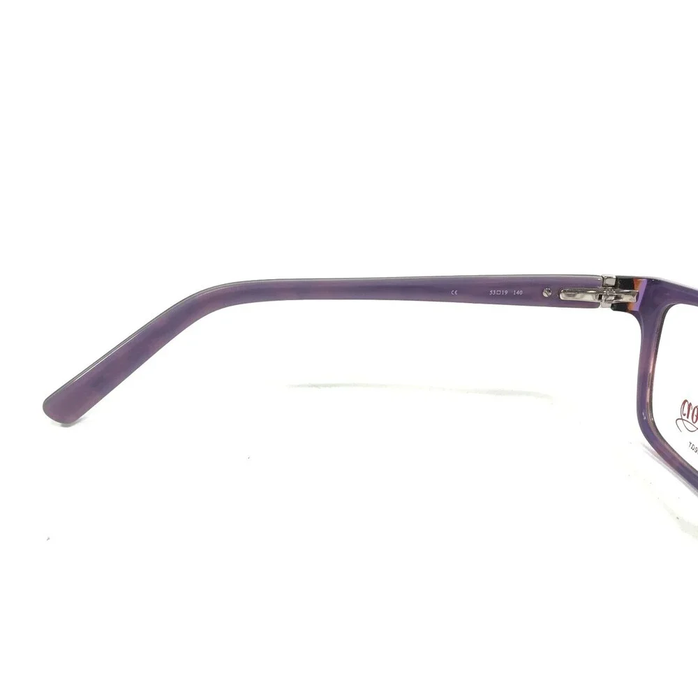 Dereon DOC280 505 Eyeglasses Frames Purple Tortoise Square Full Rim 53-19-140